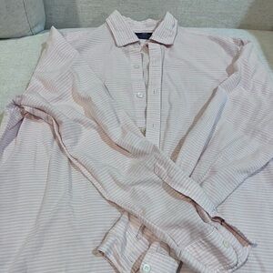 Vineyard Vines Men's Pink Striped Shirt
